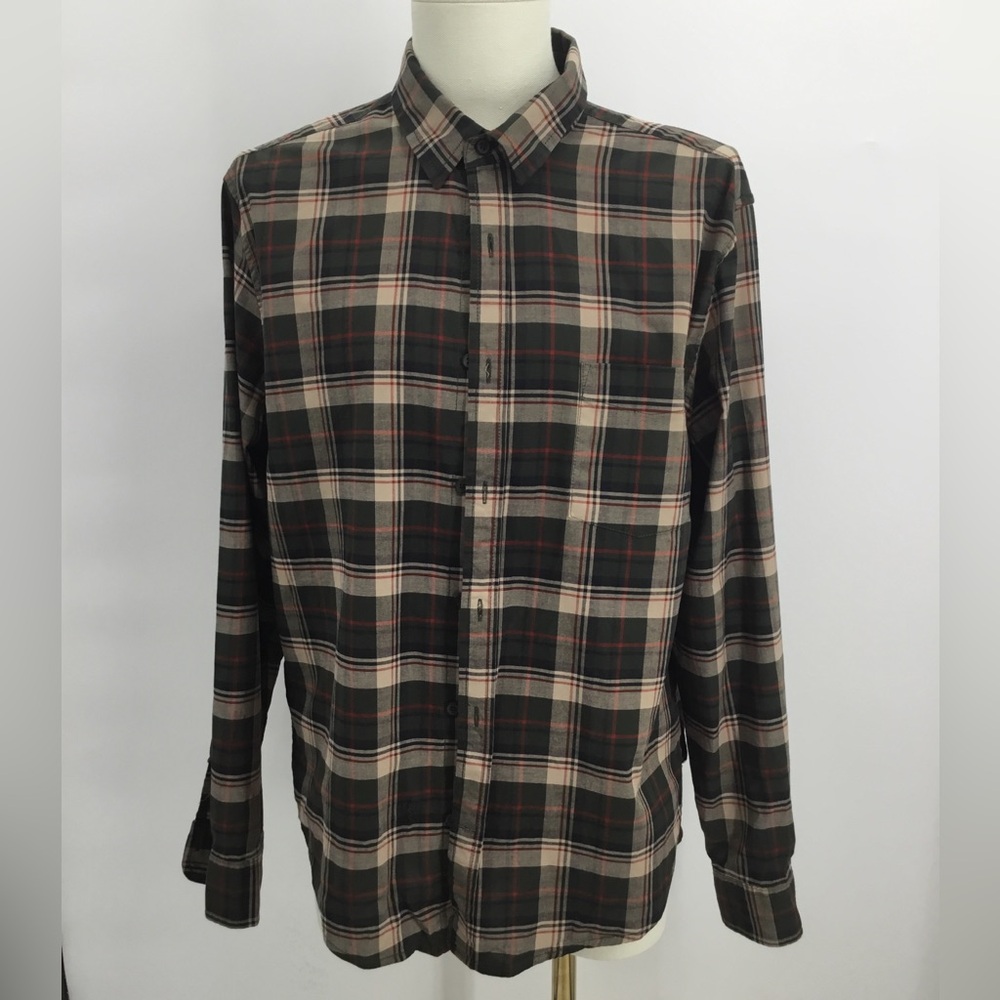 Mutual weave‎ Plaid Men's Shirt